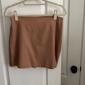 Abercrombie and Fitch, linen skort. NWT